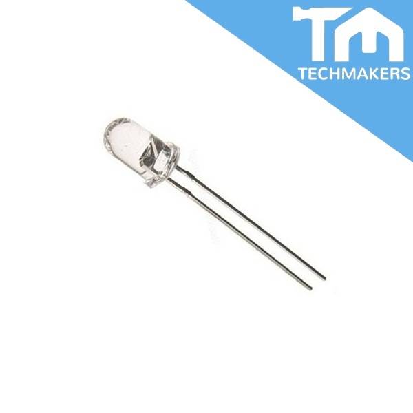 5mm IR Infrared Emitter/Receiver Diode 940nm 940 LED Techmakers